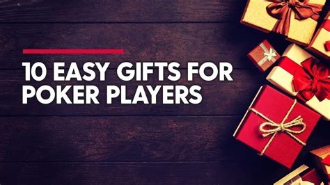 gifts for poker players
